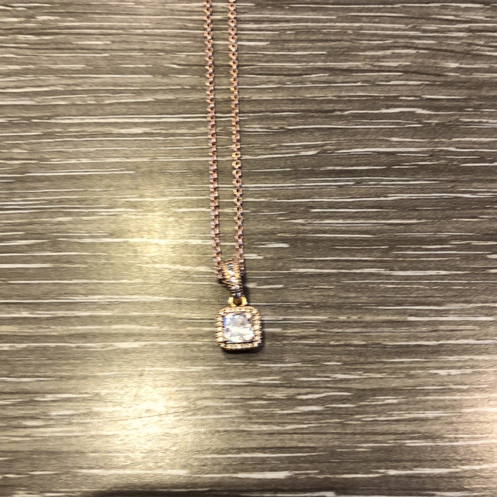 Pandora necklace rose gold (plated sterling silver) timeless elegance